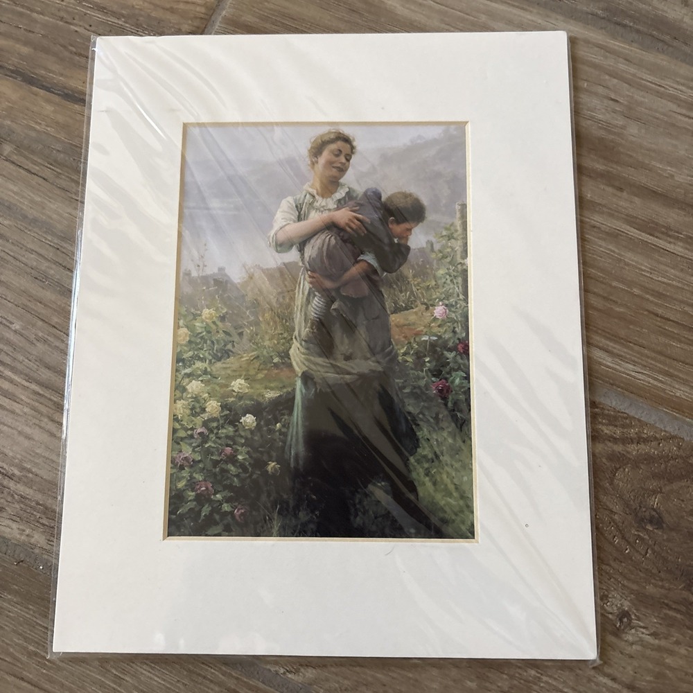A Mother And Child Print Daniel Knight Unopened 8" x 10"